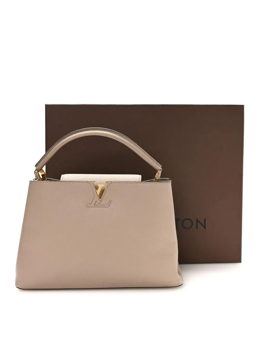 Louis Vuitton Taurillon Capucines Mm #307841L19B